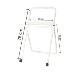 DEVIDOIR PAPIER SUR TREPIED AVEC ROUES (LIVRE SANS PAPIER) jusqu'à 35 cm de largeur