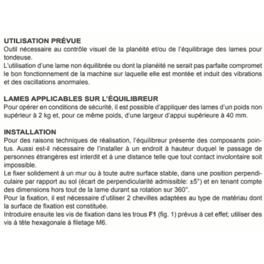 EQUILIBREUR DE LAME MAGNETIQUE