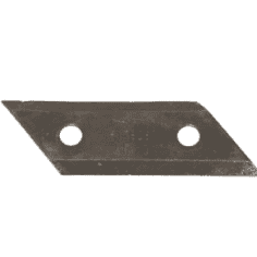 COUTEAU DE BROYEUR 5000E L:98 mm l:30 mm - PIECE DETACHEE D'ORIGINE AL-KO (517828)