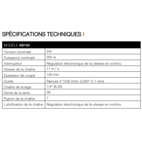 PACK TRONCONNEUSE A BATTERIE 24V 350W + 3 BATTERIES 2.5AH + CHARGEUR TRIPLE