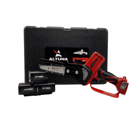 PACK TRONCONNEUSE A BATTERIE 24V 350W + 3 BATTERIES 2.5AH + CHARGEUR TRIPLE