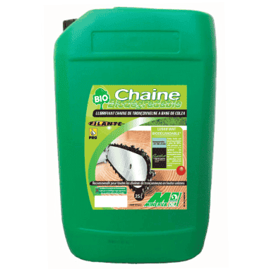 HUILE DE CHAINE VEGETALE BIODEGRADABLE - 25L (BBIO12AD/JM)