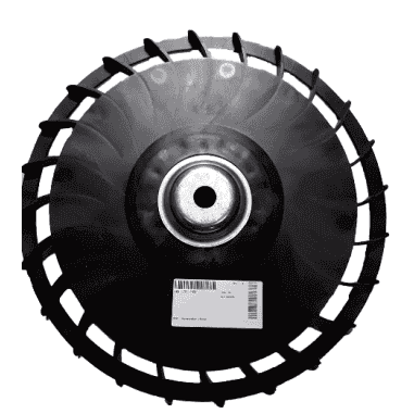 TURBINE DE VENTILATION DE LAME Alésage 17 mm Diam ext - 445 mm PECE D'ORIGINE MTD