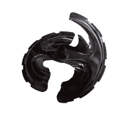 FRAISE GAUCHE NOIR -(684-04107637) - PECE D'ORIGINE MTD - 684-04107A-S