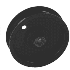 POULIE PLATE Diam ext 102...