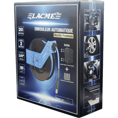 ENROULEUR AUTOMATIQUE 20 M - 9.5 x 20 - LACME
