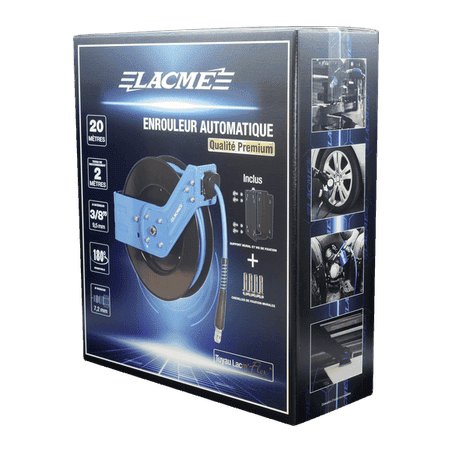 ENROULEUR AUTOMATIQUE 20 M - 9.5 x 20 - LACME