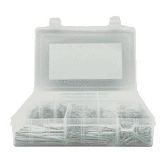 COFFRET D'ASSORTIMENT DE 555 GOUPILLES FENDUES 2