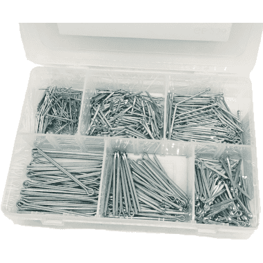 COFFRET D'ASSORTIMENT - GOUPILLES FENDUES (DE 555) COFFRET D'ASSORTIMENT - GOUPILLES FENDUES (DE 555)