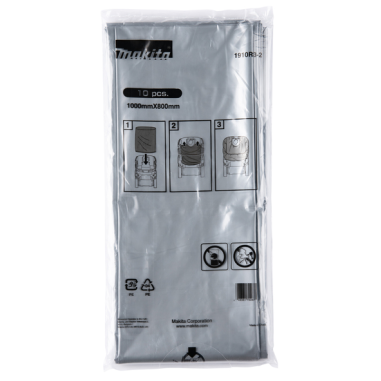 SACS JETABLES DECHETS - 1910R3 2 - 0088381792677 - D'ORIGINE MAKITA