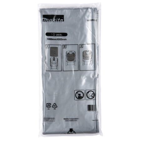 SACS JETABLES DECHETS - 1910R3 2 - 0088381792677 - D'ORIGINE MAKITA