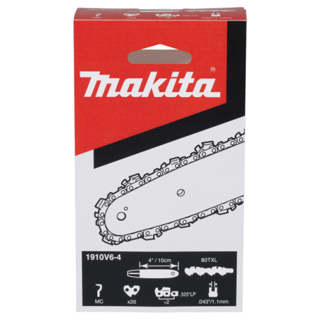 CHAINE 4 SET (80TXL) - 1910V6 4 - 0088381597579 - D'ORIGINE MAKITA