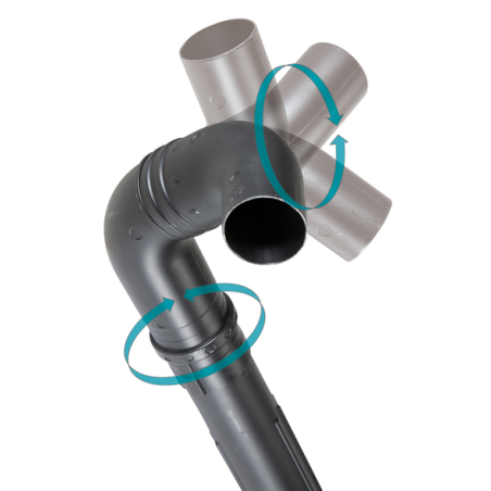 ENSEMBLE POUR SOUFFLAGE GOUTTIERE / 191B03 8 / 0088381560870 - D'ORIGINE MAKITA