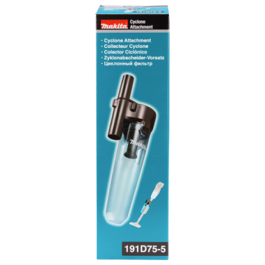 COLLECTEUR CYCLONE NOIR (SANS MECANISME) / 191D75 5 / 0088381556651 - D'ORIGINE MAKITA