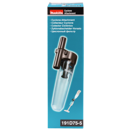 COLLECTEUR CYCLONE NOIR (SANS MECANISME) / 191D75 5 / 0088381556651 - D'ORIGINE MAKITA COLLECTEUR CYCLONE NOIR (SANS MECANISME) / 191D75 5 / 0088381556651 - D'ORIGINE MAKITA