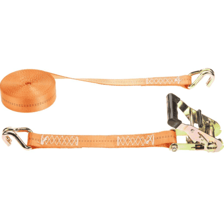 SANGLE A CLIQUET 2 PARTIES CROCHET FERME 5 METRES