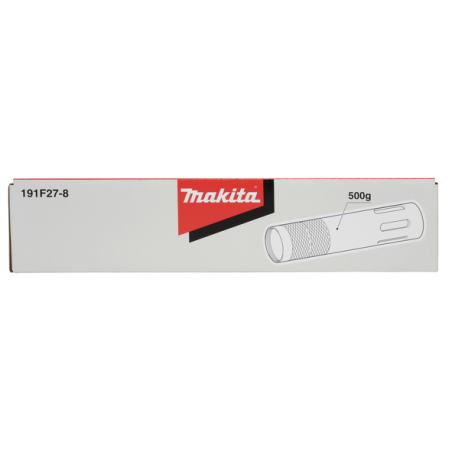 CYLINDRE OUVERT CARTOUCHE TYPE B 500 GR / 191F27 8 / 0088381558488 - D'ORIGINE MAKITA CYLINDRE OUVERT CARTOUCHE TYPE B 500 GR / 191F27 8 / 0088381558488 - D'ORIGINE MAKITA