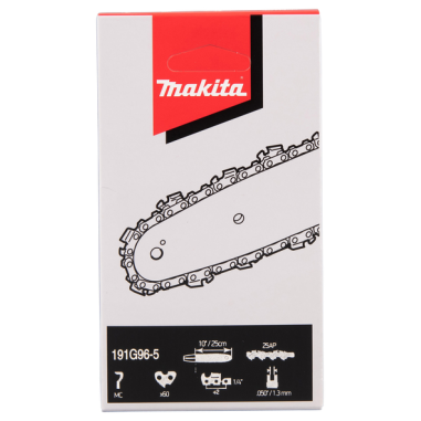 CHAINE TRONCONNEUSE MAK 25AP 25CM 60MAIL - 191G96 5 - 0088381562829 - D'ORIGINE MAKITA