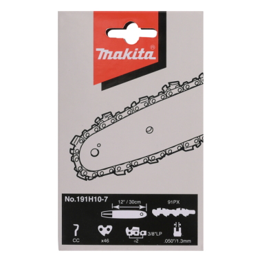 CHAINE TRONCONNEUSE MAK 91PX 30CM 46MAIL - 191H10 7 - 0088381562966 - D'ORIGINE MAKITA