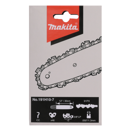 CHAINE TRONCONNEUSE MAK 91PX 30CM 46MAIL - 191H10 7 - 0088381562966 - D'ORIGINE MAKITA