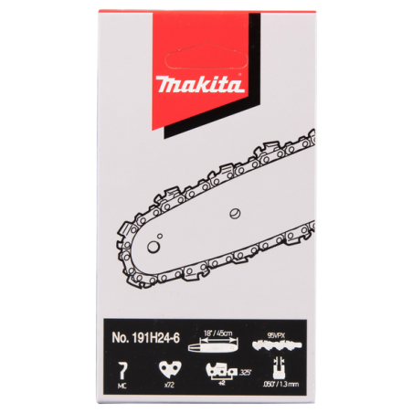 CHAINE TRONCONNEUSE MAK 95VPX 45CM 72MAIL - 191H24 6 - 0088381563109 - D'ORIGINE MAKITA