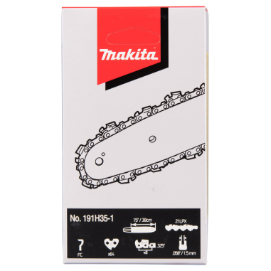 CHAINE TRONCONNEUSE MAK 21LPX 38CM 64MAIL - 191H35 1 - 0088381563215 - D'ORIGINE MAKITA