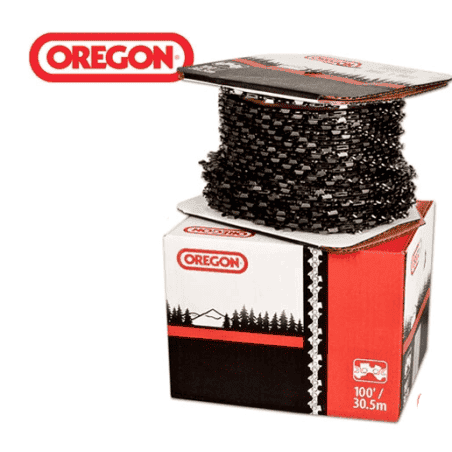 ROULEAU DE CHAINE 325-050 (1.3) demi ronde 100 pieds - 1848 maillons - MICRO CHISELOREGON