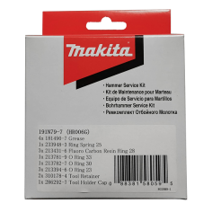 KIT DE MAINTENANCE - 191N79 7 - 0088381580595 - D'ORIGINE MAKITA