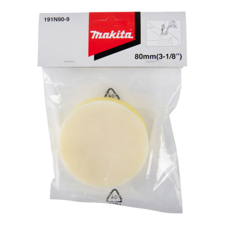 EPONGE A POLIR / 191N90 9 / 0088381577045 - D'ORIGINE MAKITA EPONGE A POLIR / 191N90 9 / 0088381577045 - D'ORIGINE MAKITA