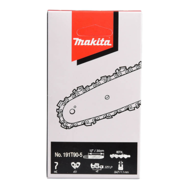 CHAINE 8TXL (300mm) - 191T90 5 - 0088381585088 - D'ORIGINE MAKITA