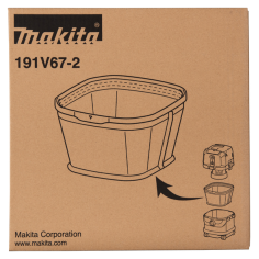 FILTRE A EAU / 191V67 2 / 0088381586023 - D'ORIGINE MAKITA