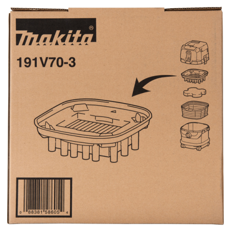 FILTRE HEPA / 191V70 3 / 0088381586054 - D'ORIGINE MAKITA