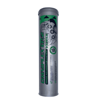 GRAISSE OMNIPLEX EP2 VERTE - CARTOUCHE 400 gr pour POMPE A GRAISSE 11463