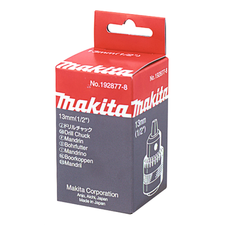MANDRIN S13 1-2 SANS CLE - 192877 8 - 0088381147934 - D'ORIGINE MAKITA