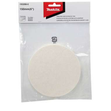 FEUTRE POUR CIRE / 193288 0 / 3240890913616 - D'ORIGINE MAKITA