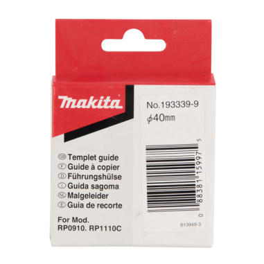 GUIDE A COPIER 37 x 40 x 13 - 193339 9 - 0088381159975 - D'ORIGINE MAKITA