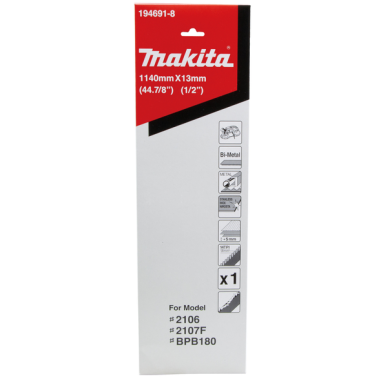 1140MM COUPE LISSE SANS VIBRATION 5MM / 194691 8 / 0088381350808 - D'ORIGINE MAKITA