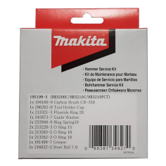 KIT MAINTENANCE HR3200C3210FCT - 195199 5 - 0088381348270 - D'ORIGINE MAKITA