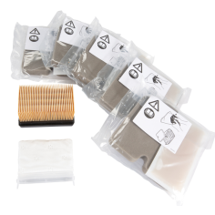 KIT FILTRES EK7651H - 195599 9 - 0088381376884 - D'ORIGINE MAKITA