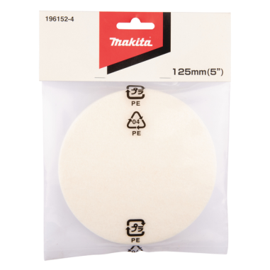 PATIN FEUTRE 125 BO5031-BO5041 - 196152 4 - 0088381413572 - D'ORIGINE MAKITA