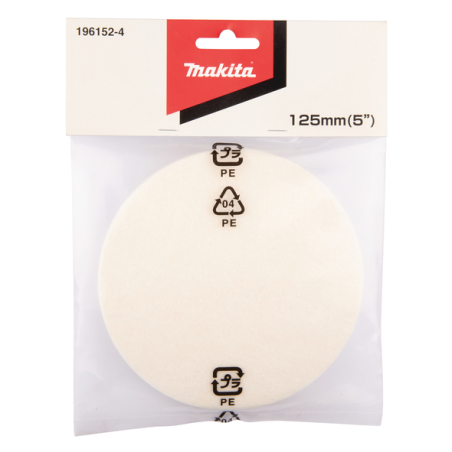 PATIN FEUTRE 125 BO5031-BO5041 - 196152 4 - 0088381413572 - D'ORIGINE MAKITA