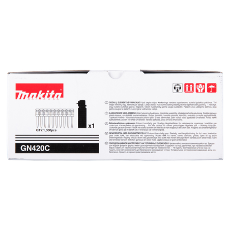 CLOUS BETON 3,1X15 (1000+1GAZ) / 196285 5 / 3240890930194 - D'ORIGINE MAKITA