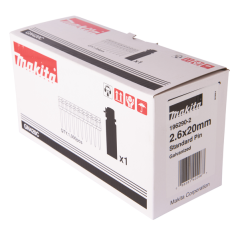 CLOUS BETON C6 2,6X20MM (1000PCS + 1CART) / 196290 2 / 3240890909626 - D'ORIGINE MAKITA 2