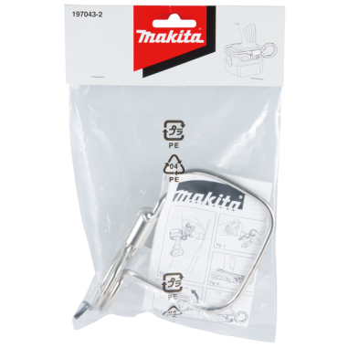 ATTACHE POUR MOUSQUETON / 197043 2 / 0088381447362 - D'ORIGINE MAKITA ATTACHE POUR MOUSQUETON / 197043 2 / 0088381447362 - D'ORIGINE MAKITA