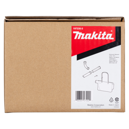 KIT D'ASPIRATION PB250 4 - 197235 3 - 0088381474924 - D'ORIGINE MAKITA