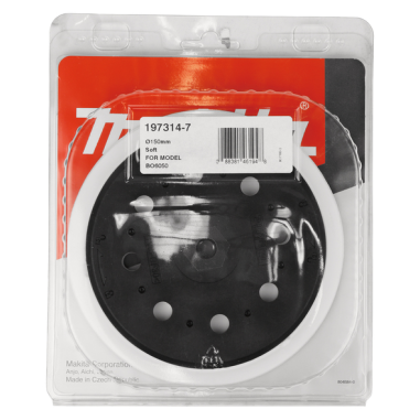 PLATEAU AUTO AGRIPPANT SOUPLE 150 MM - 197314 7 - 0088381461948 - D'ORIGINE MAKITA