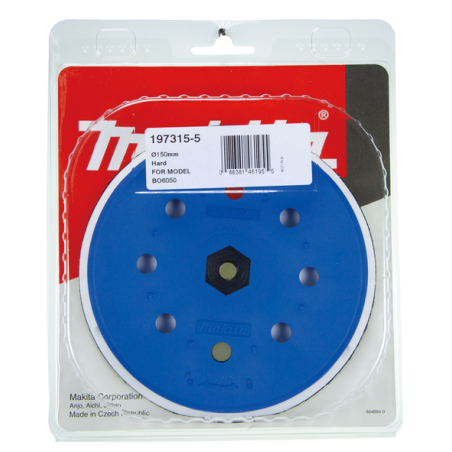 PLATEAU AUTO AGRIPPANT DUR 150 MM - 197315 5 - 0088381461955 - D'ORIGINE MAKITA