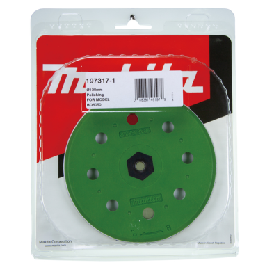 PLATEAU AUTO AGRIPPANT POLISSAGE 150 MM - 197317 1 - 0088381461979 - D'ORIGINE MAKITA