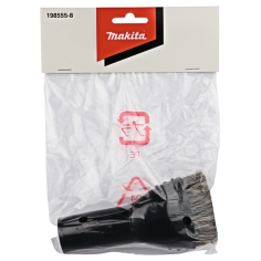 BROSSE RONDE NOIR / 198555 8 / 0088381484558 - D'ORIGINE MAKITA 2