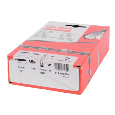 CHAINE TYP686 33CM .325" .058" - 514686756 - 4002829782729 - D'ORIGINE MAKITA